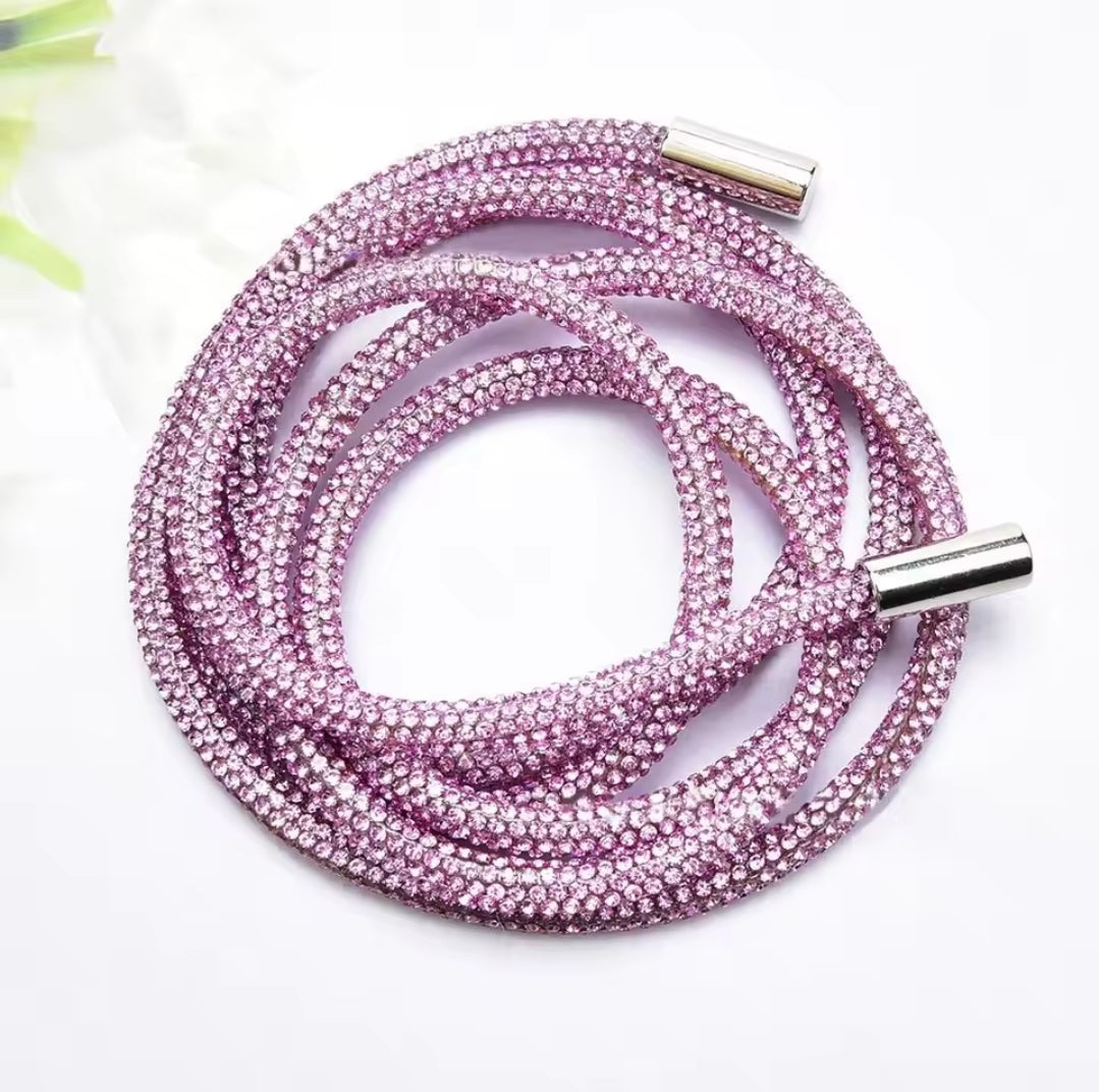 Rhinestone Hoodie String