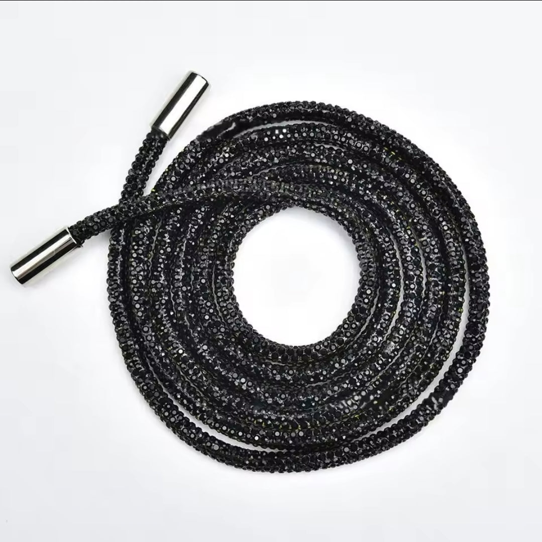 Rhinestone Hoodie String