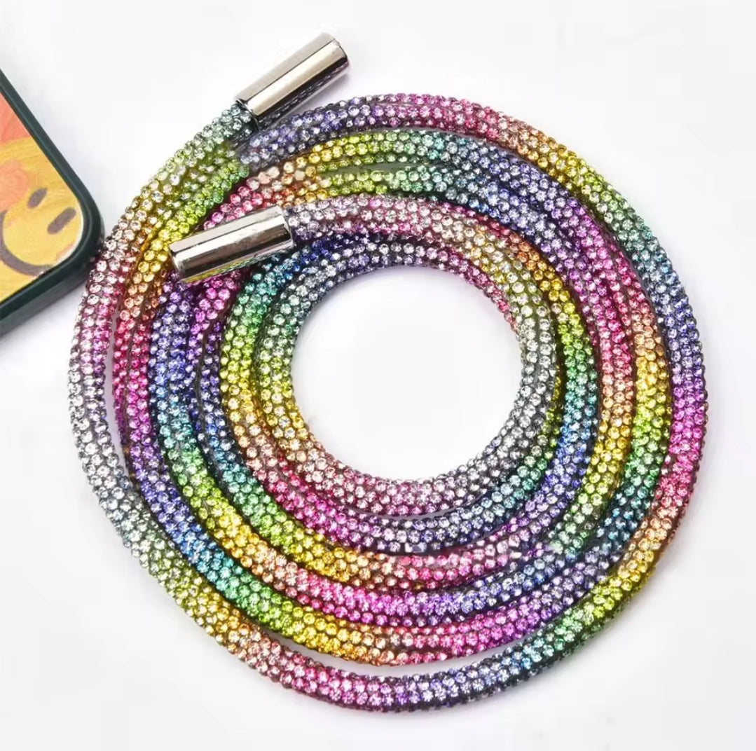 Rhinestone Hoodie String