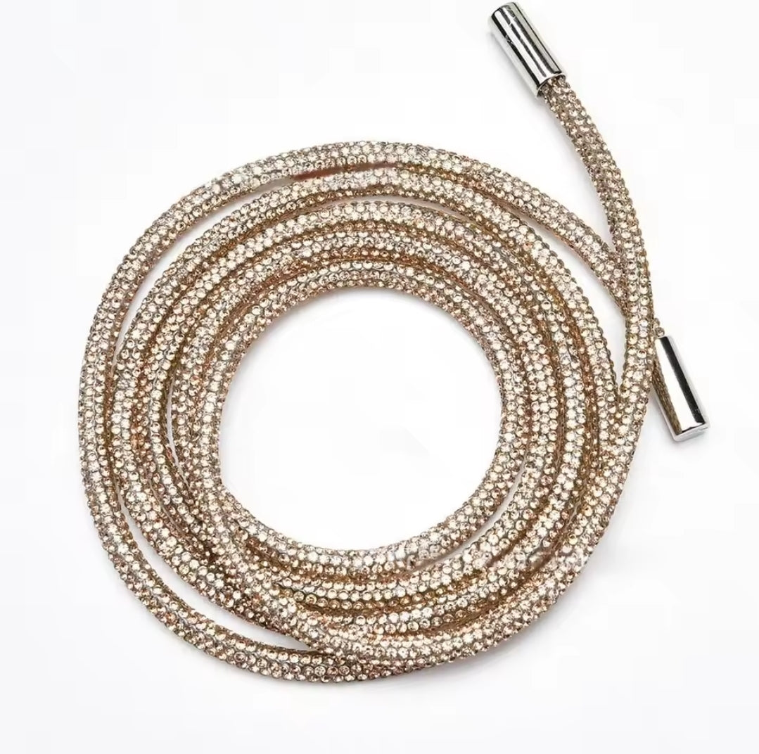 Rhinestone Hoodie String