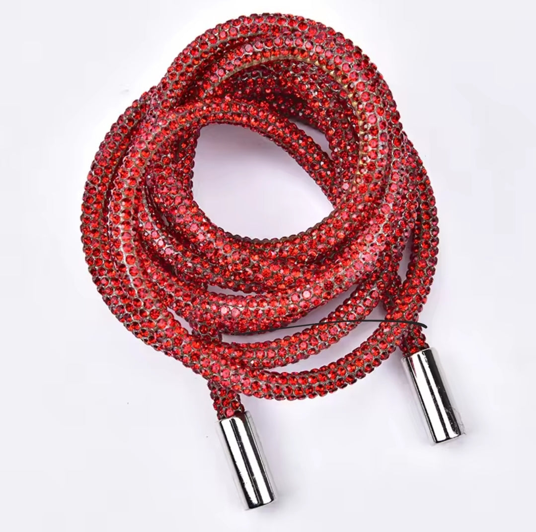 Rhinestone Hoodie String