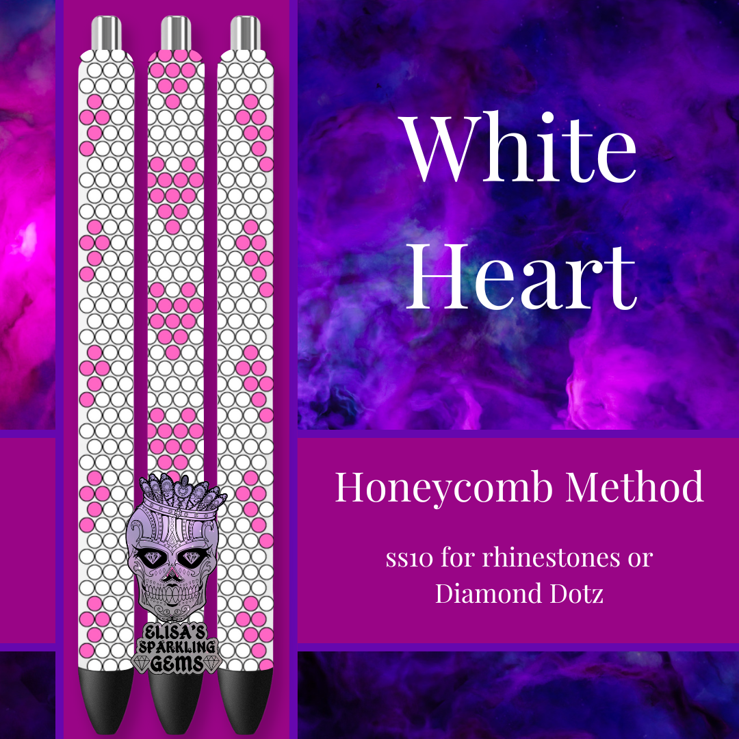 Hearts White Background